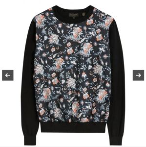 Ted Baker Floral Black Sweater